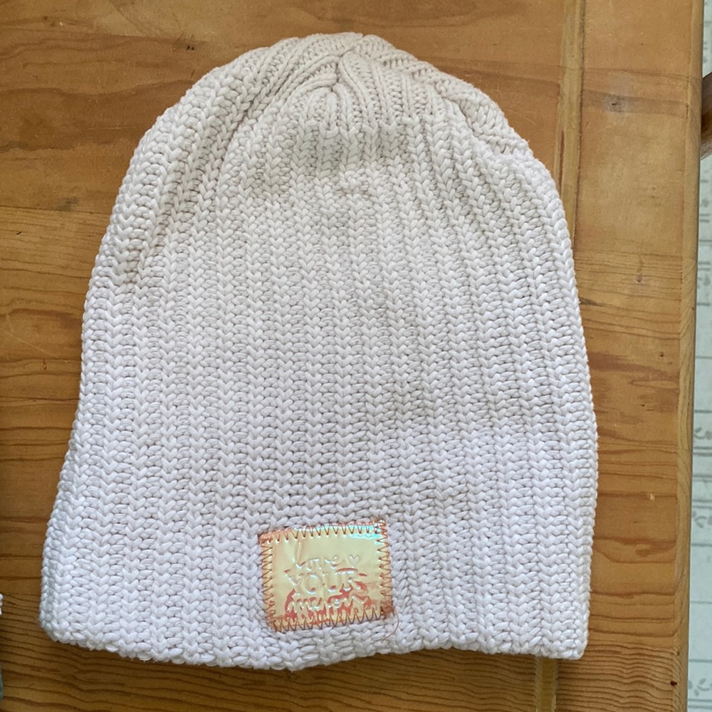 White love your melon beanie